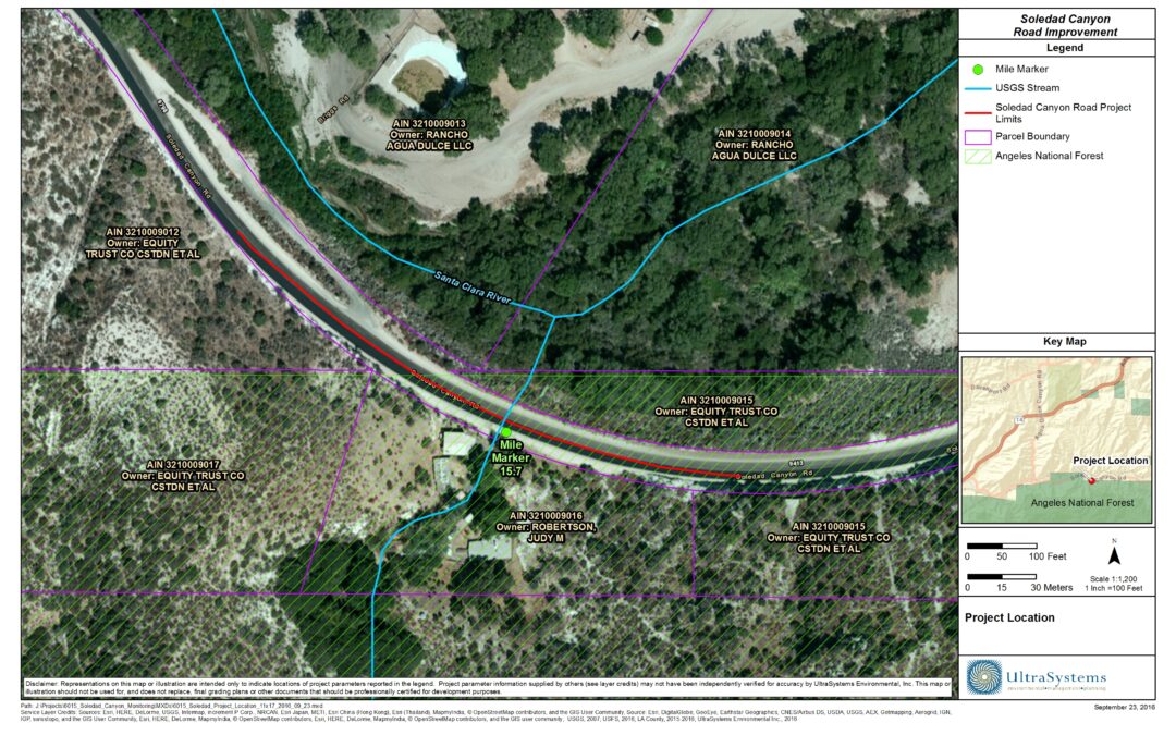 Soledad Canyon Road Slope Restoration and Protection Project