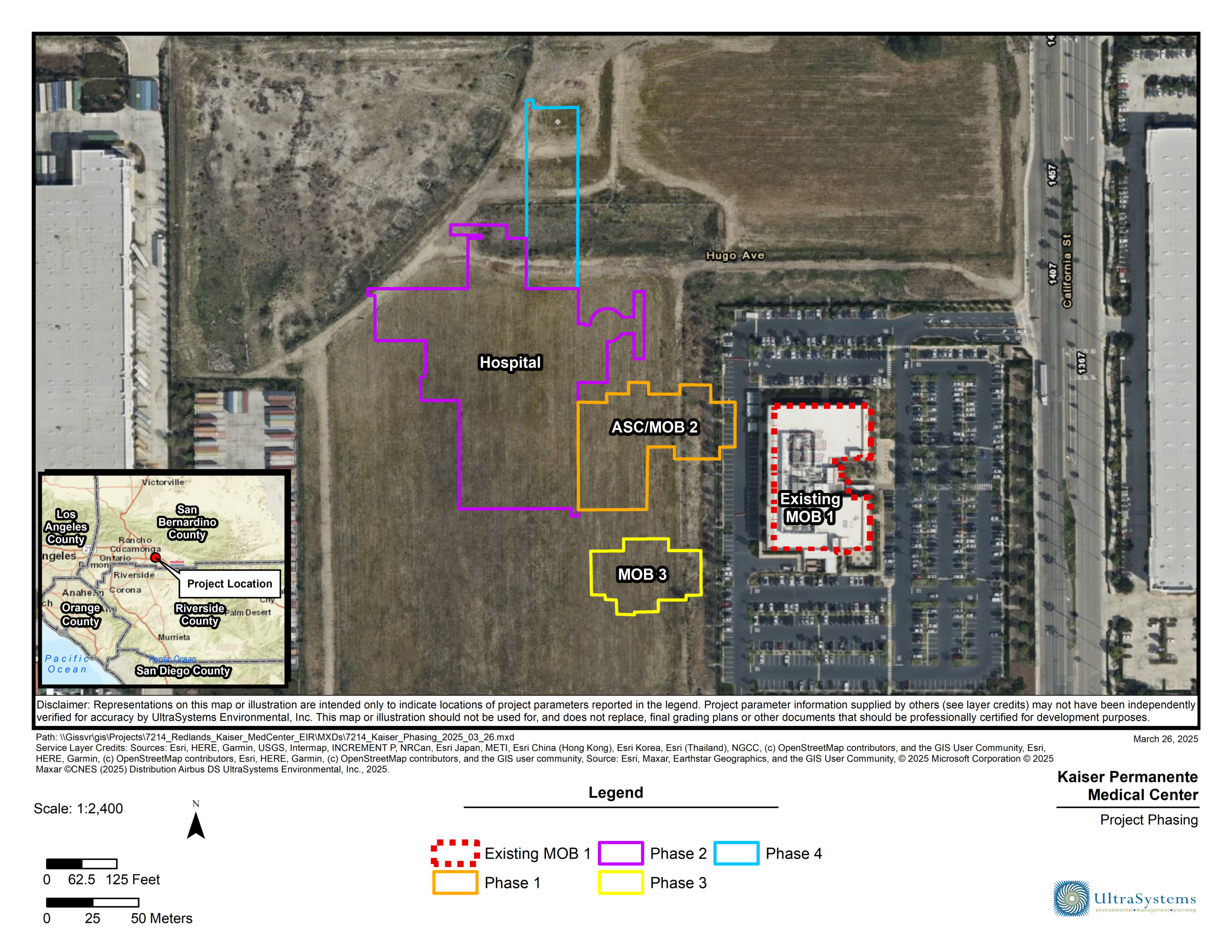 Map Expansion Kaiser Permanente Redlands Medical