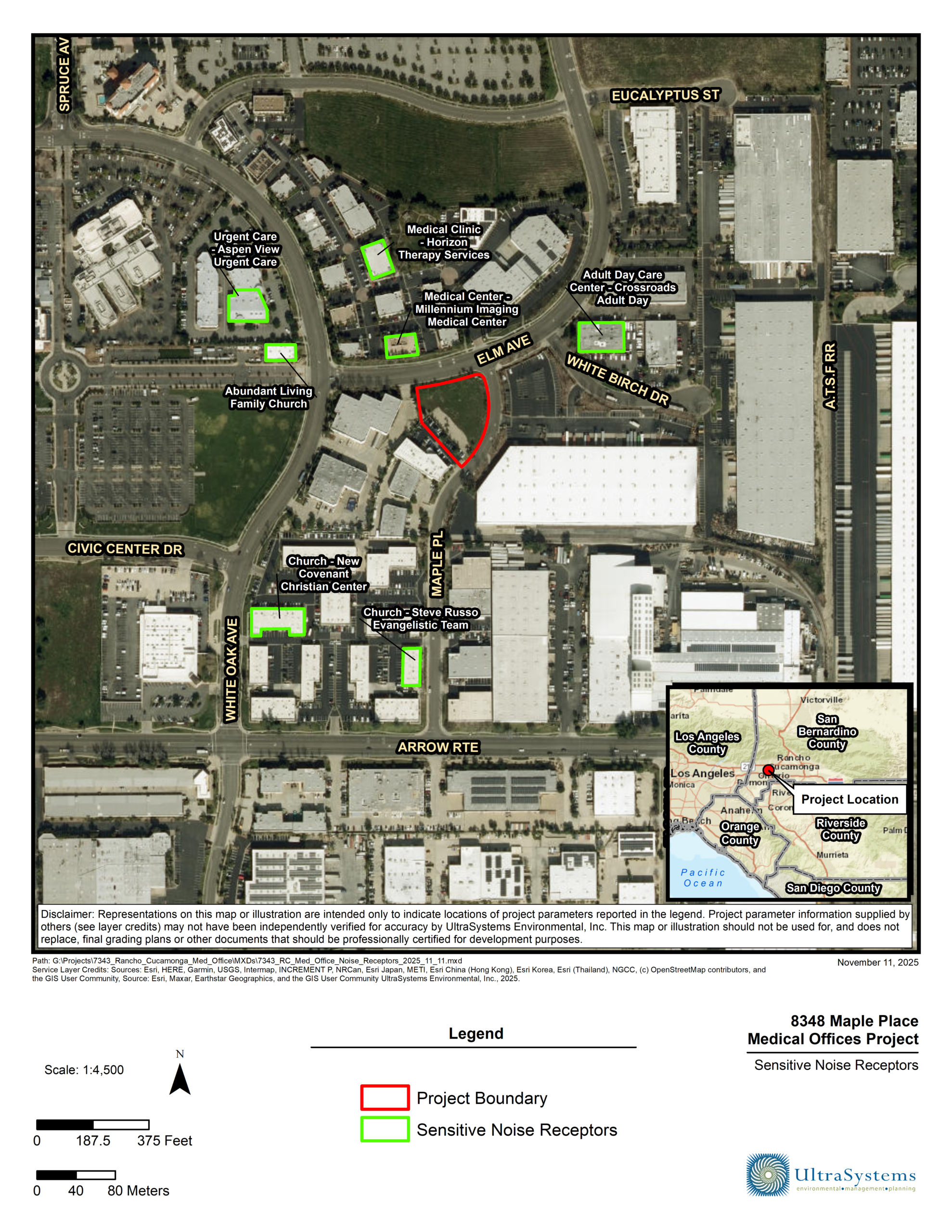 Map Expansion Maple Place Medical Offices